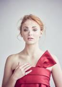 Sophie Turner - Red Dress [OC]