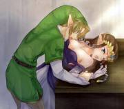 Link and Zelda album.