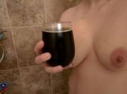 An imperial stout shower beer.