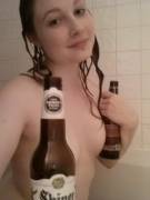 Two for one [Xpost from /r/showerbeer]