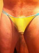 After the warm welcome yesterday, here's my VS Pink mesh thong
