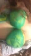 Painted tits (video)