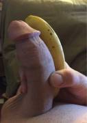 I too use a banana for scale same curve too
