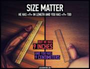 The units of measurement really matter.