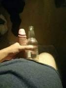 Me compared to a glass bottle