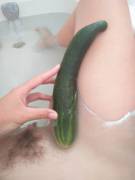 Just me and my cuke. OC