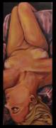 Recline, 12" x 30" oil on canvas 2010