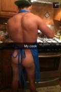 He can cook for me anytime