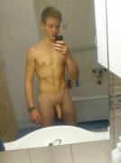 Nude Bathroom Selfie