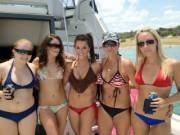 Beer, bikinis, and boats. Coincidence?
