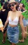 Victoria Justice showing off her tits