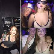 Sophie Turner's underrated,sexy tits make me drool. Look at that!