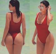 Currently Stroking to Kylie's perfect figure