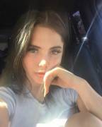 The thought of cumming on McKayla Maroney's face while she is looking at you drives me insane!