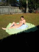 The Birth Of A Nudist: It Starts By Sunbathing Nude In Your Private Yard