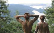 Nudists Taking In The View