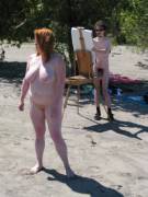 Plus Size Nudist (and Outdoor Nude Model)