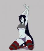 Marceline in thigh highs