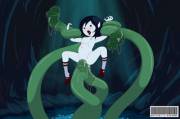 Little Marceline on some tentacles