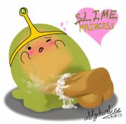 Slime Princess taking a load