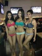 Three bar girls