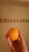 My first shower orange