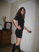 Little Black Dress and Boots