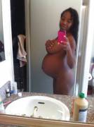 Pregnant Selfie