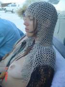 Chick in chainmail