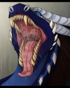"Drooly Maw" [furry][oral][maw]