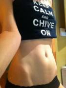 many peoples appreciate the hip bones.  chive included. 