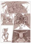 [Multiple Forced MxF] Dragonite's Cave comic by aogami