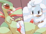 I wonder how that feels? Flygon [M] and Altaria [?]