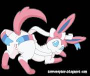 Gif of a [F]emale Sylveon from a flash game (link in comments)