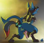 [M] Lucario Trying Out a New Toy