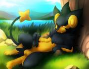 Shiny Luxray [M] Showing Off