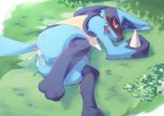 too much for lucario (M)