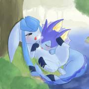 Glaceon [F] and Vaporeon