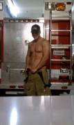 Teasing fireman