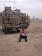 Army Cock... Huge Legs!