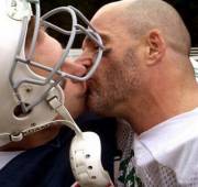Football kiss