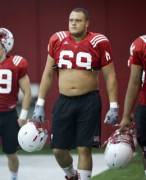 Hot Husker football stud...this season should be fun to watch. [X post from /r/gaybears]