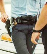 Real police officer's bulge (more to cum)