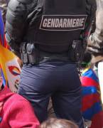 Gendarmerie's fine ass