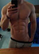 Rate my abs? Or anything else you want. Face pic IC