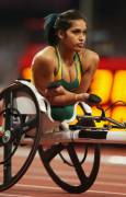 Paralympic athletes can be total smokeshows, too. Madison de Rozario from the 2012 Games