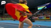 Ruth Beitia: Women high jump medal gold