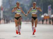 Twins Anna and Lisa Hahner - Marathon