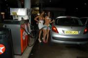 Funbags on the forecourt