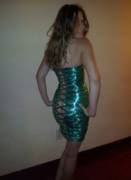 Interested in cheap and creative fetish attire? I present to you: The cling wrap corset dress.